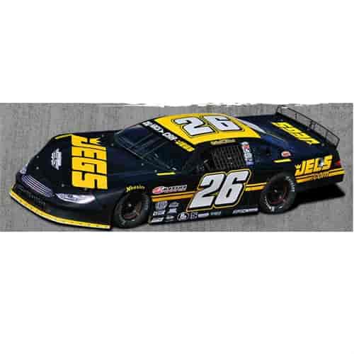 Ford Fusion Late Model Greenhouse Roof Complete Package - Yellow