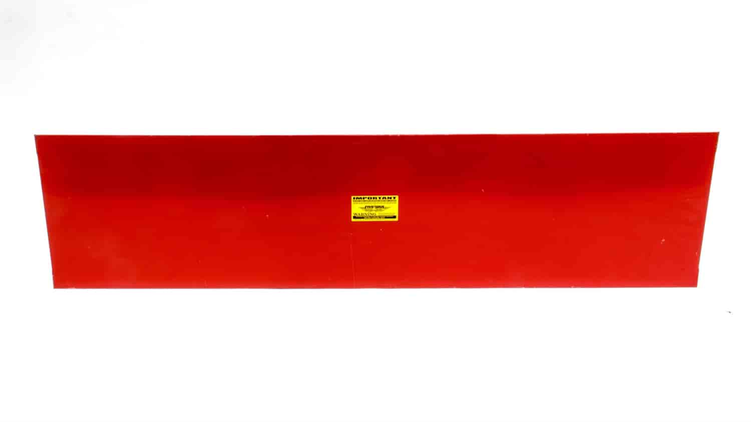Aluminum Deck Lid - Red