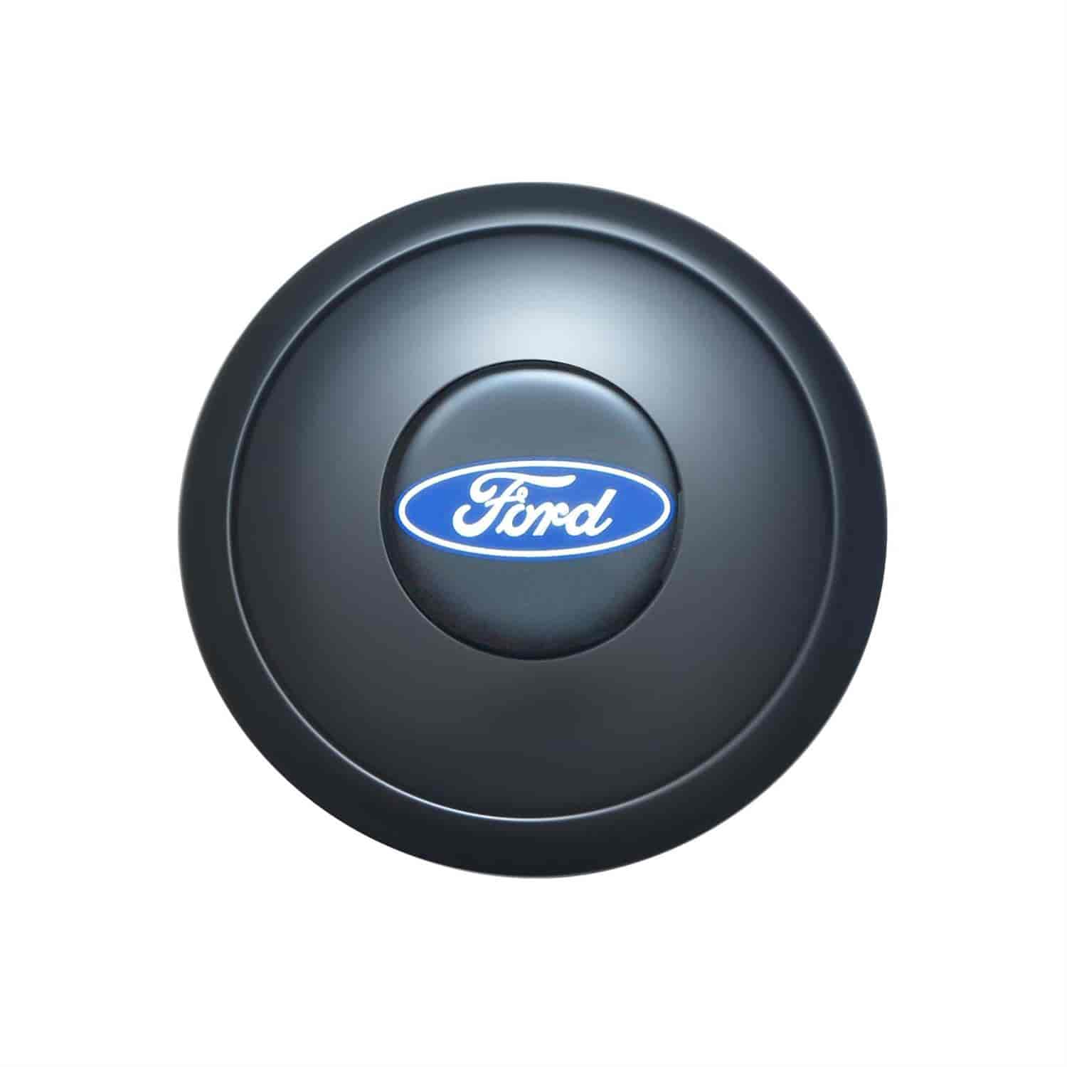 GT9 Small (Shows Bolt Pattern) Ford Oval Color Horn Button