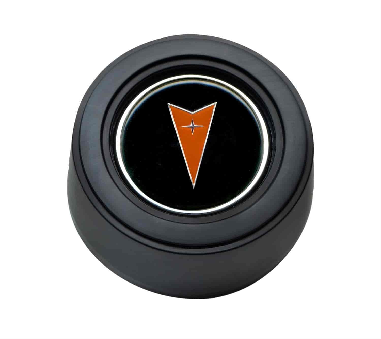 GT3 Hi-Rise Pontiac Color Horn Button Black Anodized