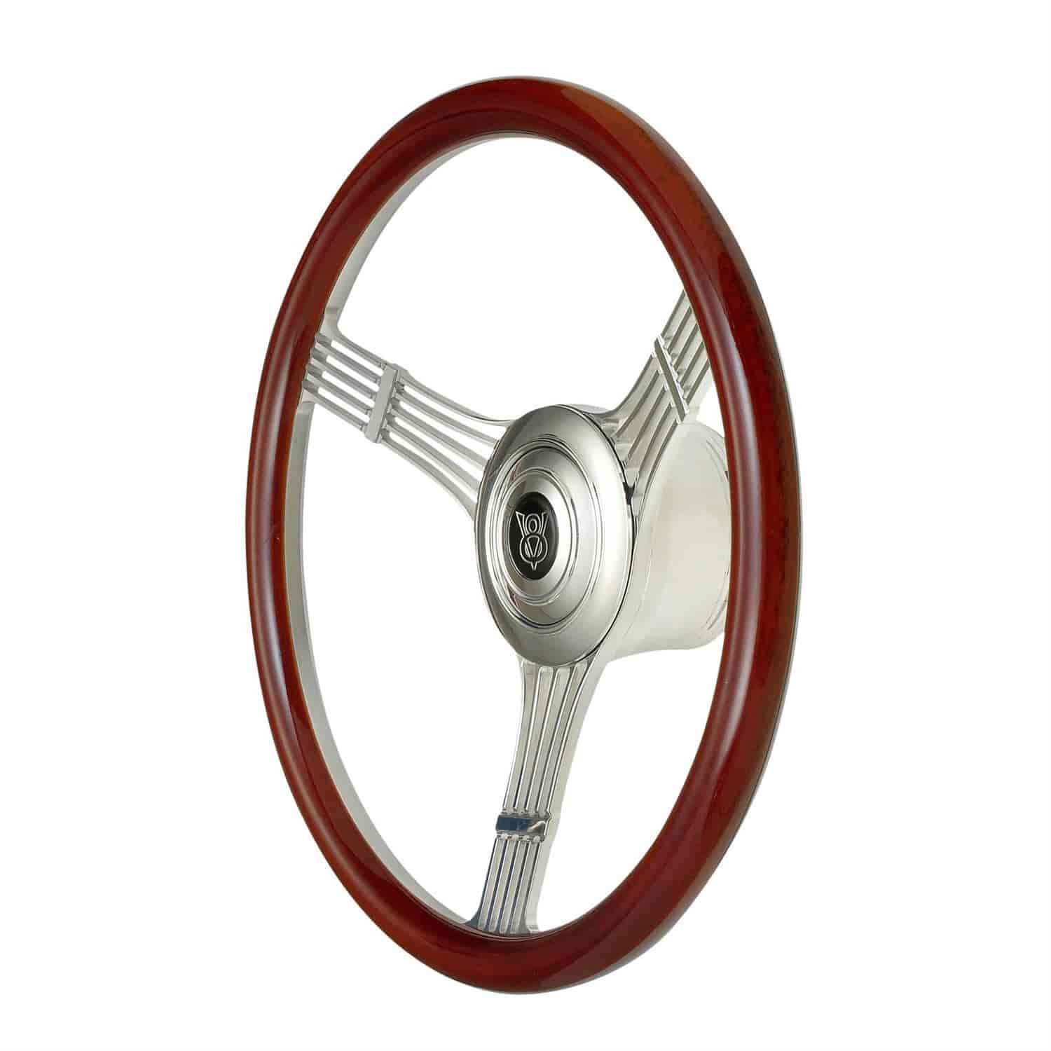 GT Retro Banjo Leather Steering Wheel Diameter: 15.5"