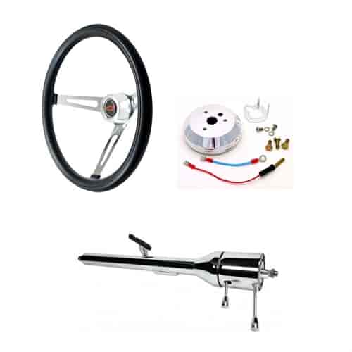 GT Classic Steering Wheel and Column Kit for 1967-1968 GM A-Body/F-Body