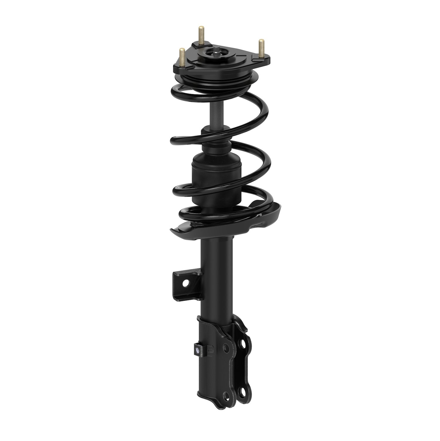 Detroit Axle Front Left & Right Struts With Coil Springs For Chevrolet City Express & Nissan NV200 (2013-2020) – 10-Year Warranty