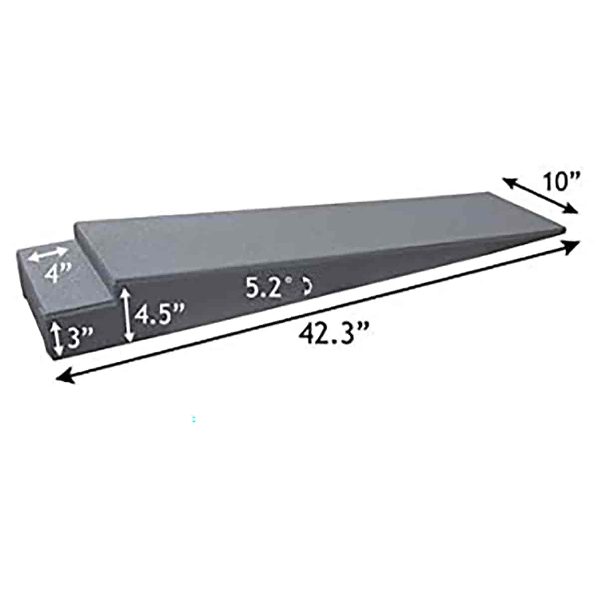 42.3 in. Compact Tow Ramps with 5.2 Degree Approach