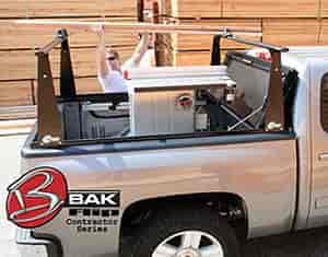 BakFlip CS Hard Folding Tonneau Cover with Rack 2008-13 F150 Pickup with Track System