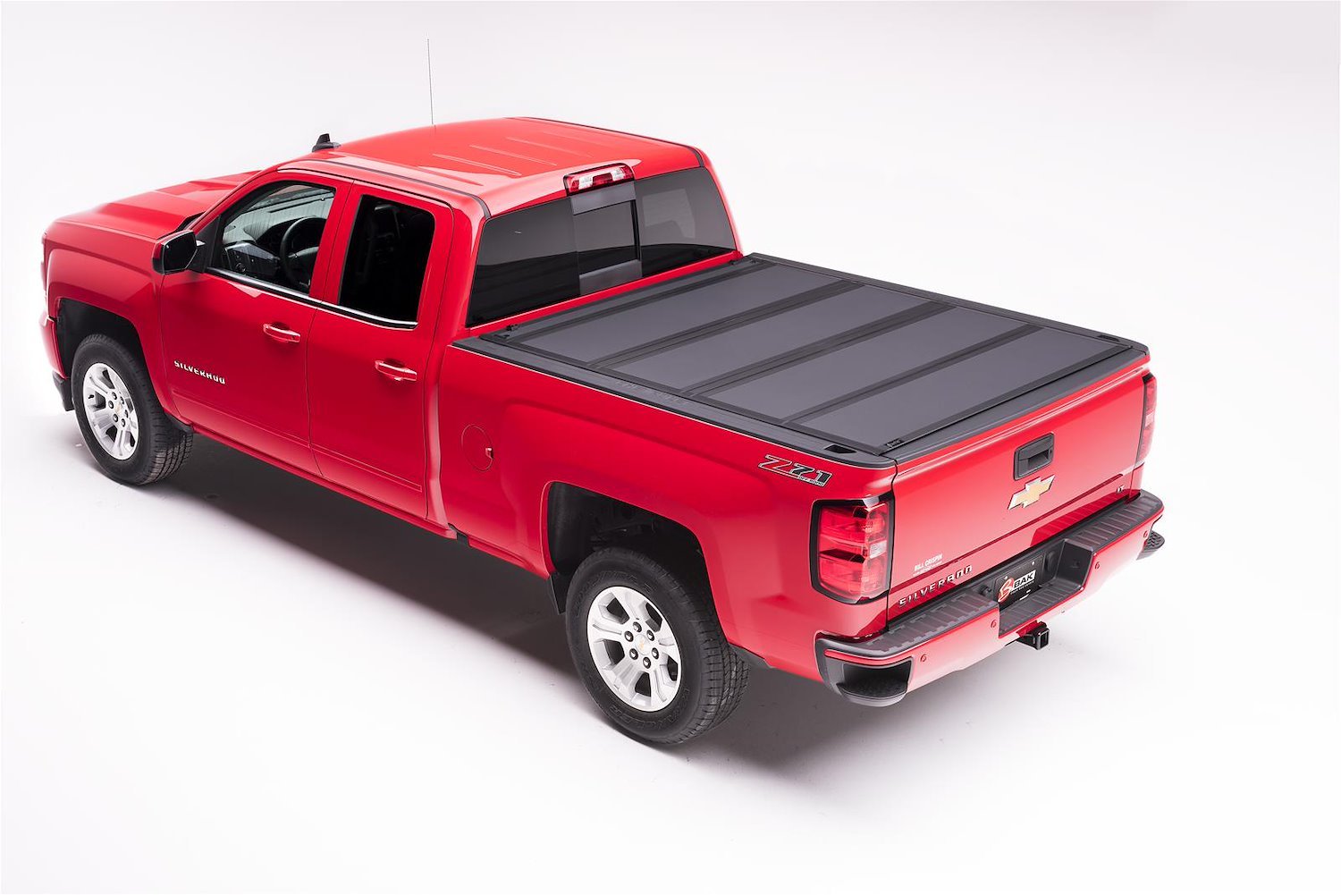 448121 BAKFlip MX4 for 15-18 GM Silverado/Sierra/2019 Legacy/Limited 6.7 ft. Bed, Hard Folding Cover Style [Black Finish]