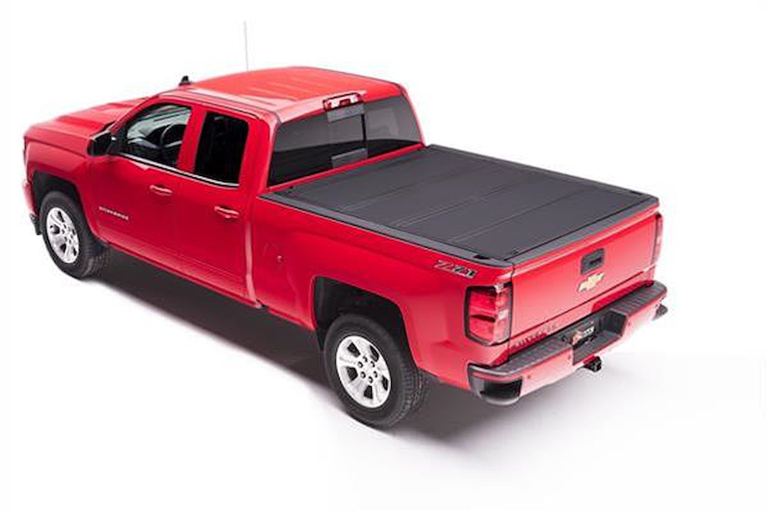 448132 BAKFlip MX4 for Fits Select GM Silverado/Sierra 8.2 ft. Bed 1500 (New Body Style), Hard Folding Cover Style [Black]