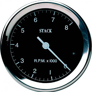 Clubman Classic Tachometer 0-8,000 RPM