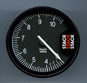 Action Replay Tachometer 0-10,500 RPM