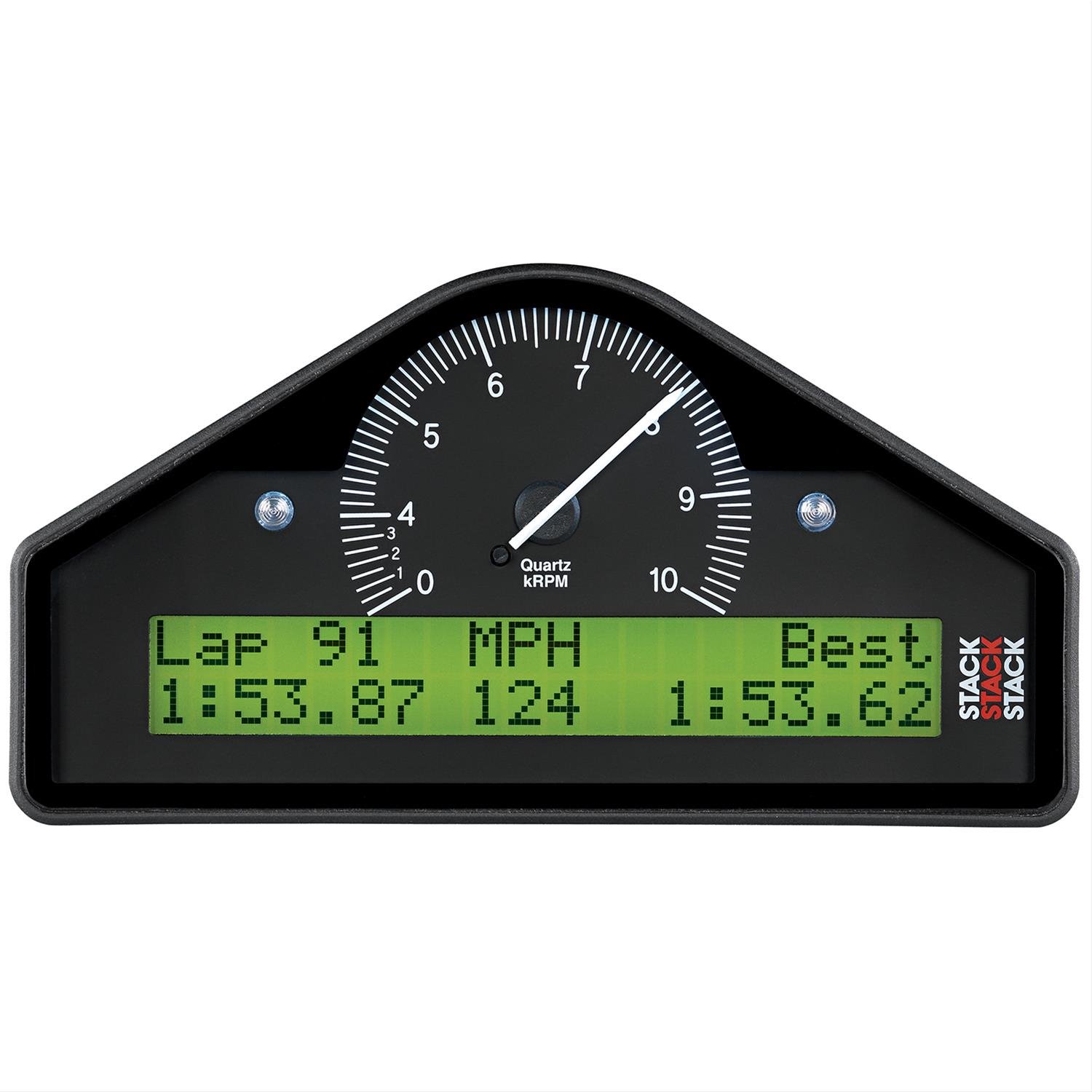 Speedometer Rpm Number Image STREET DASH BLK 0-4-10K RPM PSI DEG. F MPH — STACK GAUGES