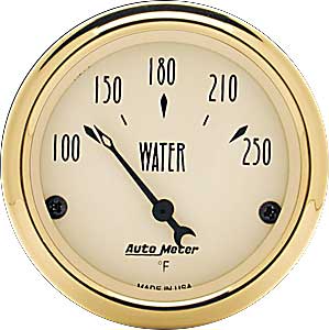 Golden Oldies Water Temperature Gauge 2-1/16" Electrical