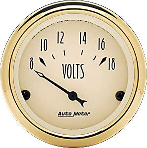 Golden Oldies Voltmeter 2-1/16" Electrical