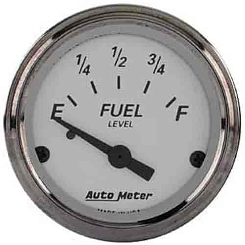 American Platinum Fuel Level Gauge 2-1/16" Electrical