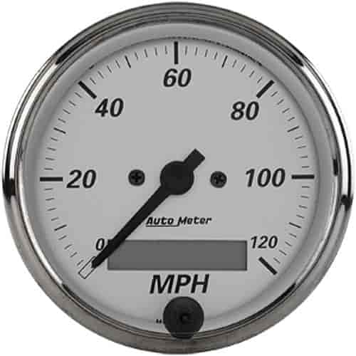 American Platinum Speedometer 3-1/8" Electrical