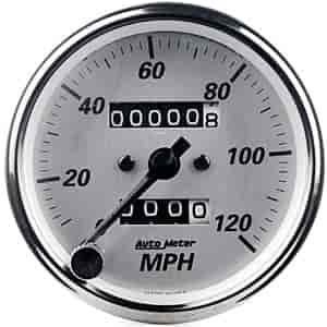 American Platinum Speedometer 3-1/8" Mechanical