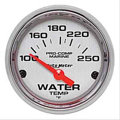 Pro-Comp Ultra Lite Marine Water Temperature Gauge Diameter: 2-1/16"