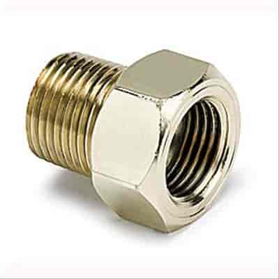 Mechanical Temperature Gauge Adapter Fitting [3/8 in. NPT Male x 5/8 in. -18 Female Straight]