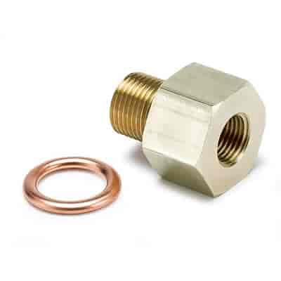 Metric Adapter 1/8" NPT Female to 12mm x 1 Male