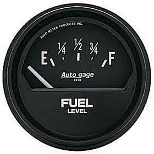 Autogage Fuel Level Gauge 73-8 ohms