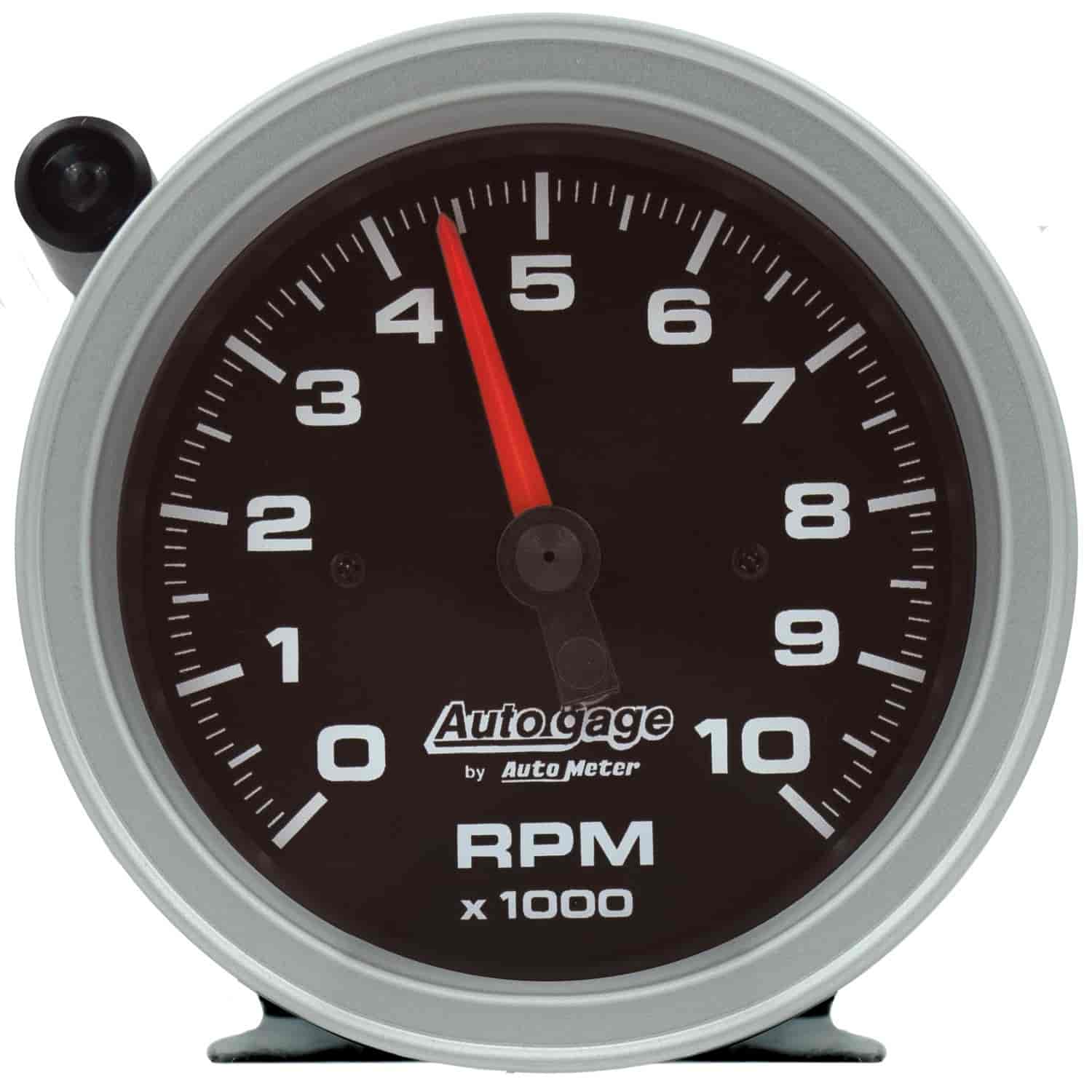 3-3/4 in. Pedestal-Mount AutoGage Tachometer [10,000 RPM] Black