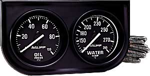 Autogage Gauge Combo Oil Pressure 0-100 psi