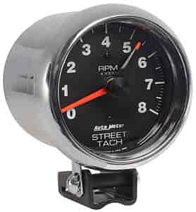 Traditional Chrome Tachometer 3-3/4" Electrical