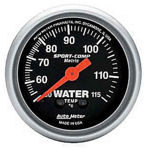 Sport-Comp Water Temperature Gauge 2-1/16