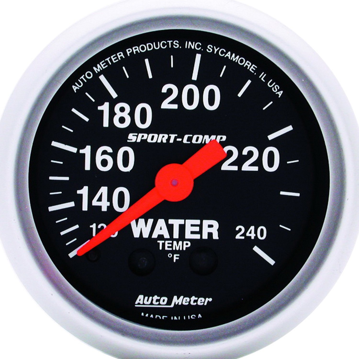 Sport-Comp Water Temperature Gauge 2-1/16" Mechanical