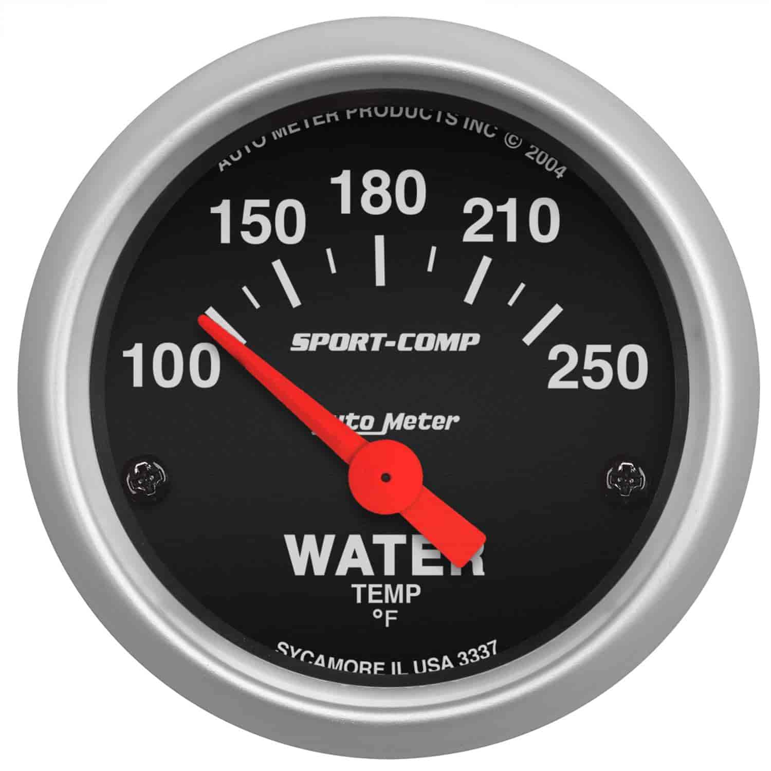 Sport-Comp Water Temperature Gauge 2-1/16" Electrical
