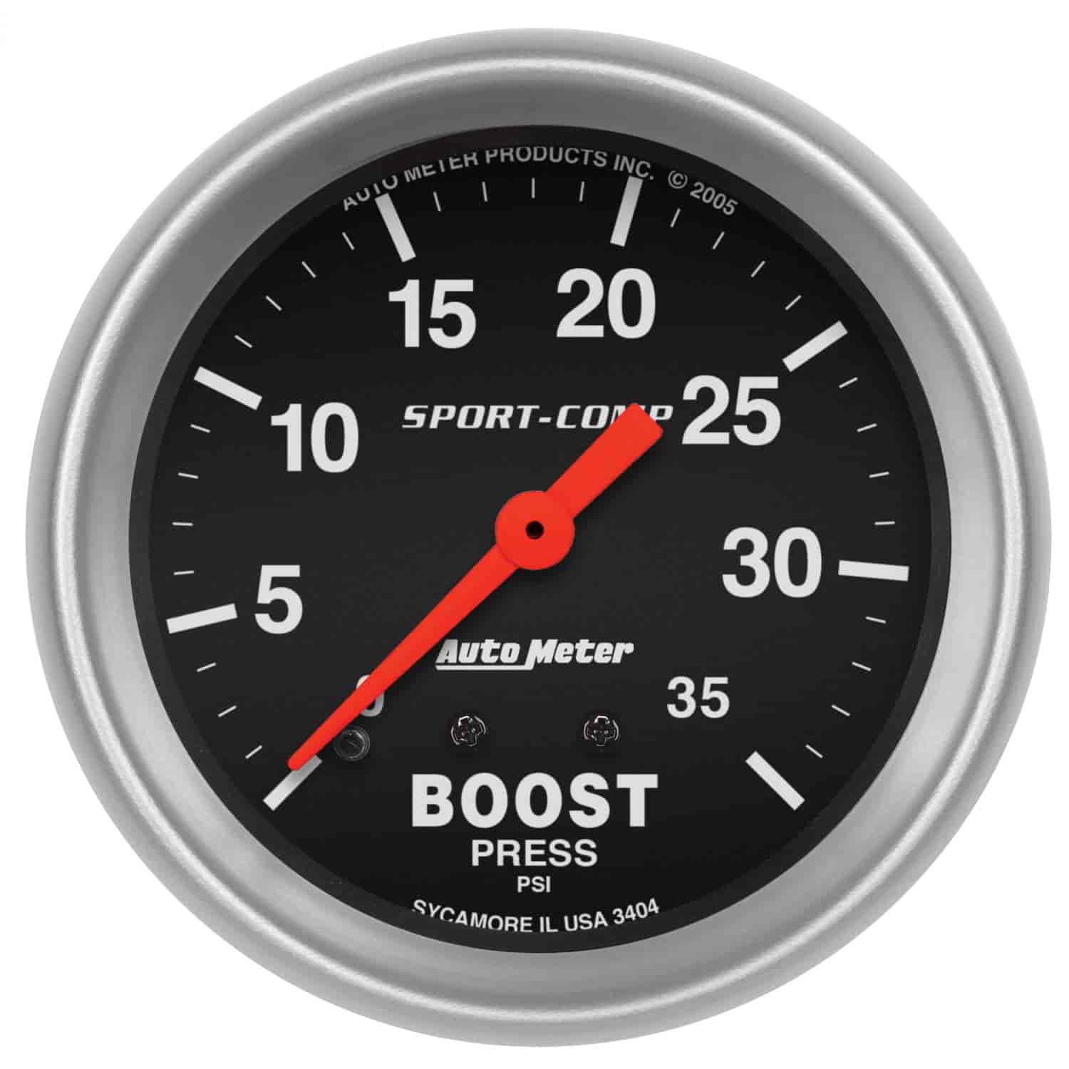 Sport-Comp Boost Gauge 2-5/8" Mechanical