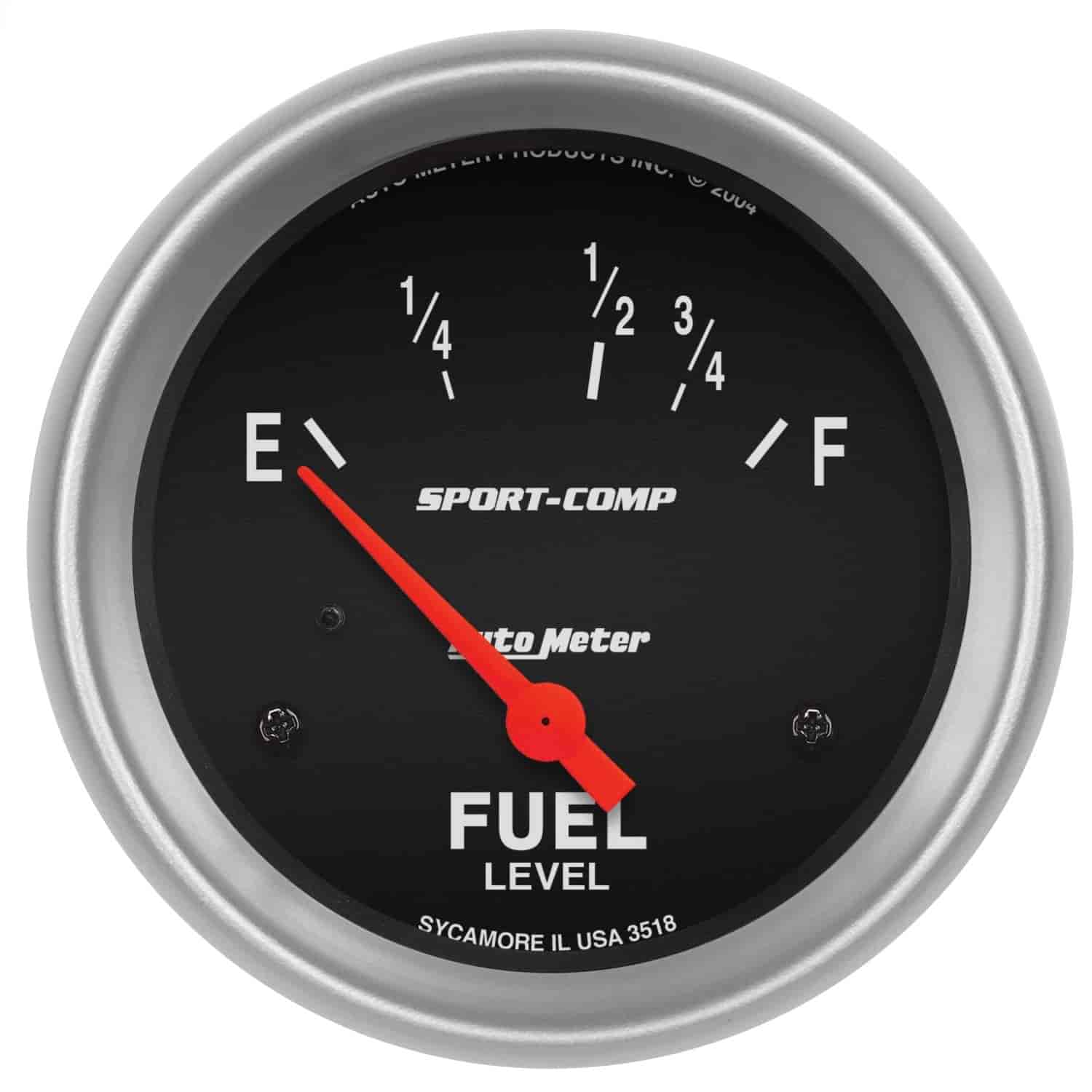 Sport-Comp Fuel Level Gauge 2-5/8" Electrical
