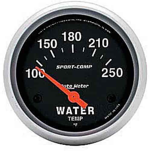 Sport-Comp Water Temperature Gauge 2-5/8" Electrical