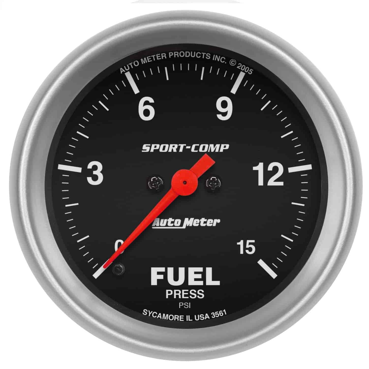 Sport-Comp Fuel Pressure Gauge 2-5/8" Electrical
