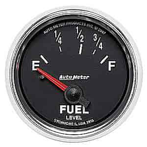 GS Series Fuel Level Gauge 2-1/16", Electrical (Short Sweep)