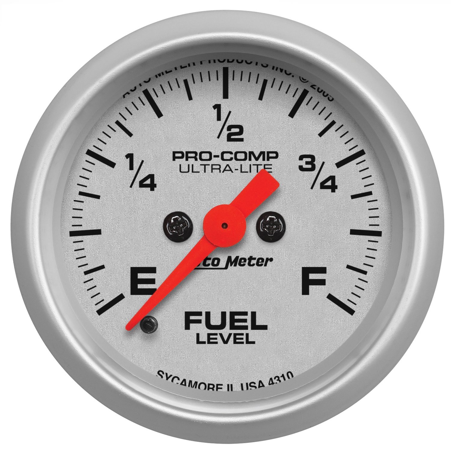 Auto Meter 4361 Ultra-Lite Electric Fuel Pressure Gauge 