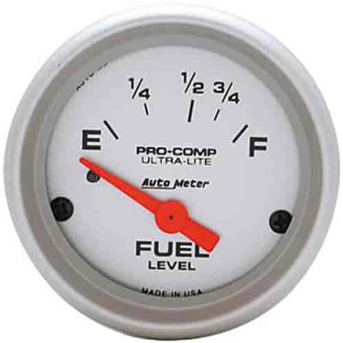 Ultra-Lite Fuel Level Gauge 2-1/16" electrical