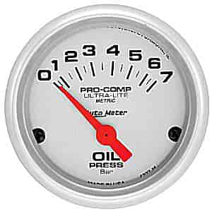 Ultra-Lite Oil Pressure Gauge 2-1/16" electrical