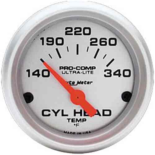 Ultra-Lite Cylinder Head Temperature Gauge 2-1/16" electrical
