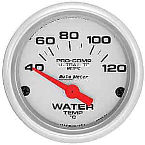Ultra-Lite Water Temperature Gauge 2-1/16