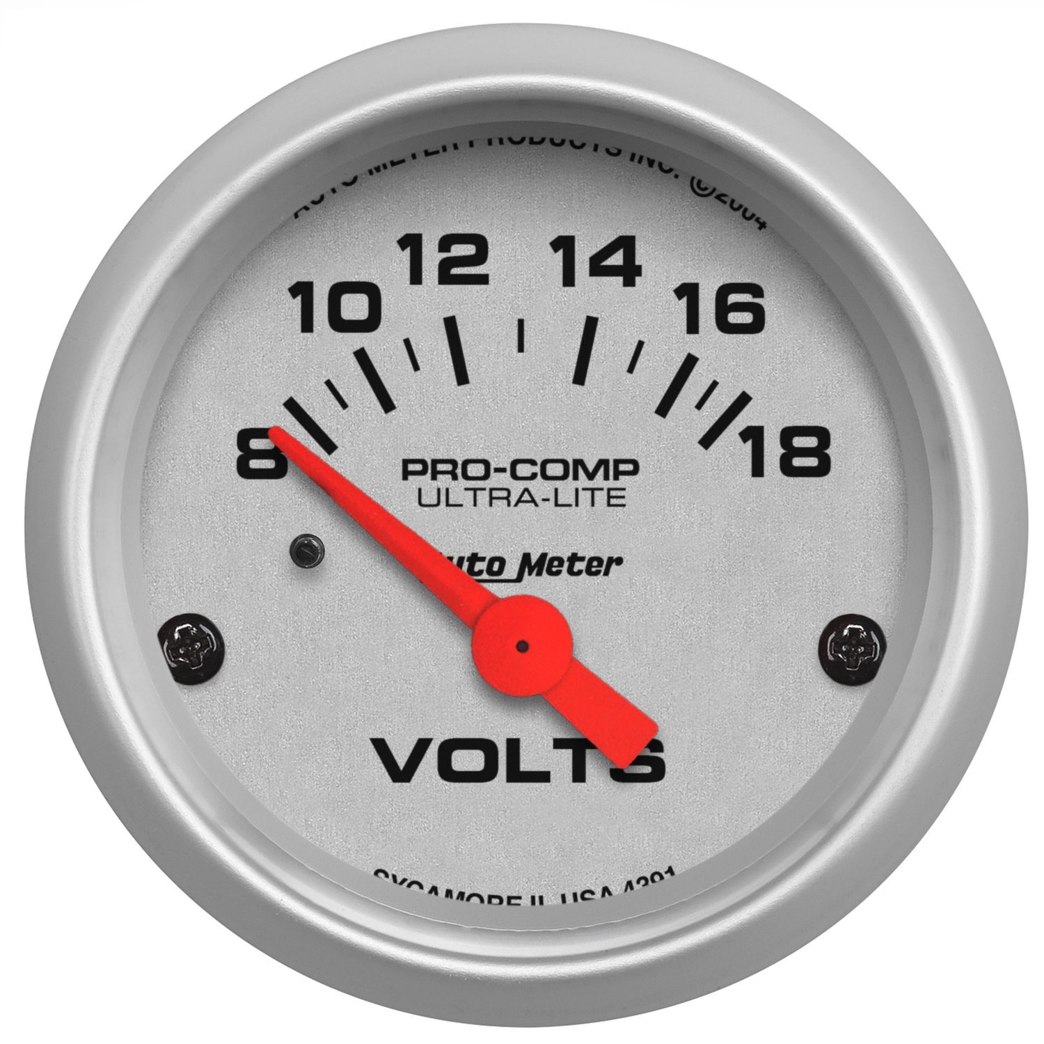 Ultra-Lite Voltmeter 2-1/16" electrical