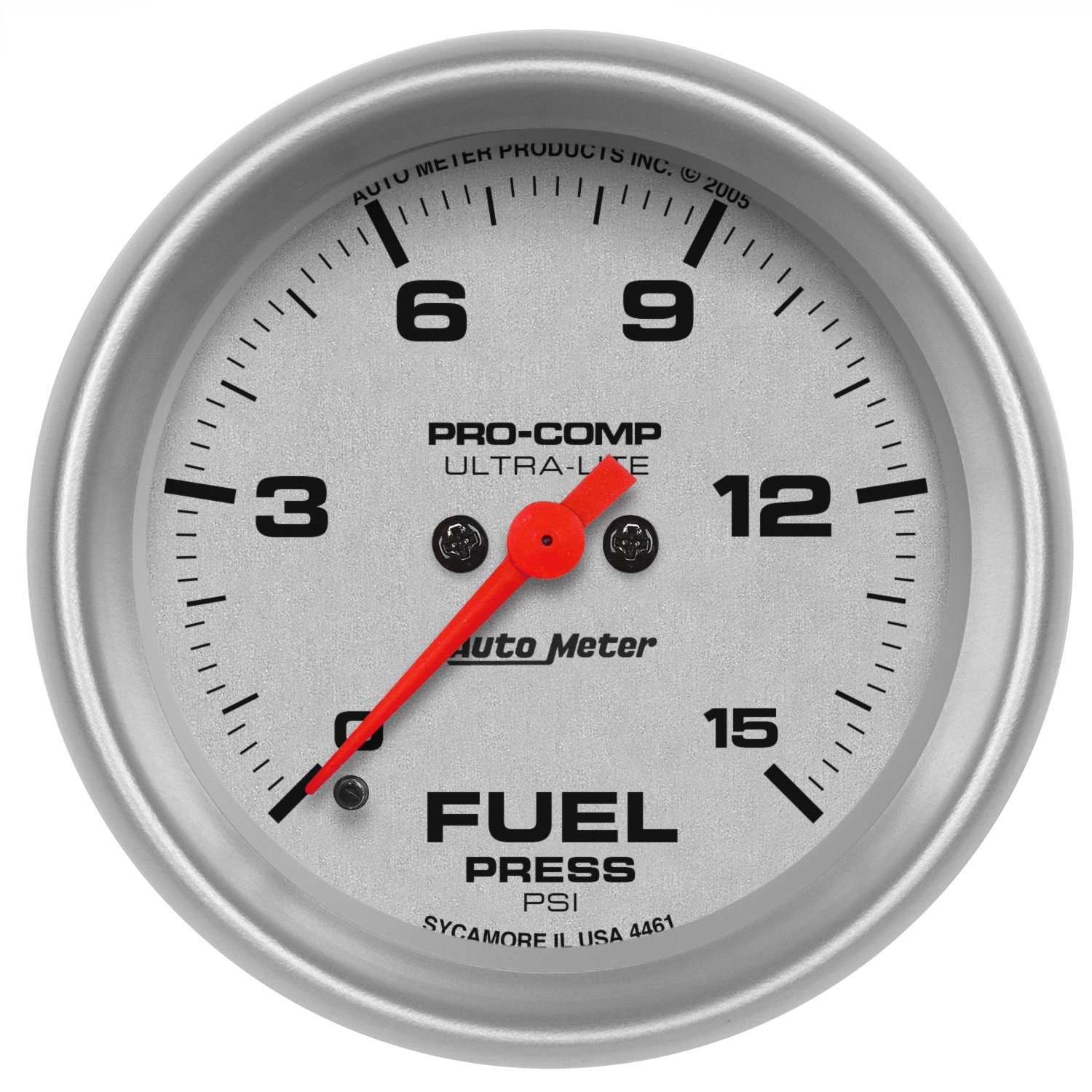 Ultra-Lite Fuel Pressure Gauge 2-5/8" electrical