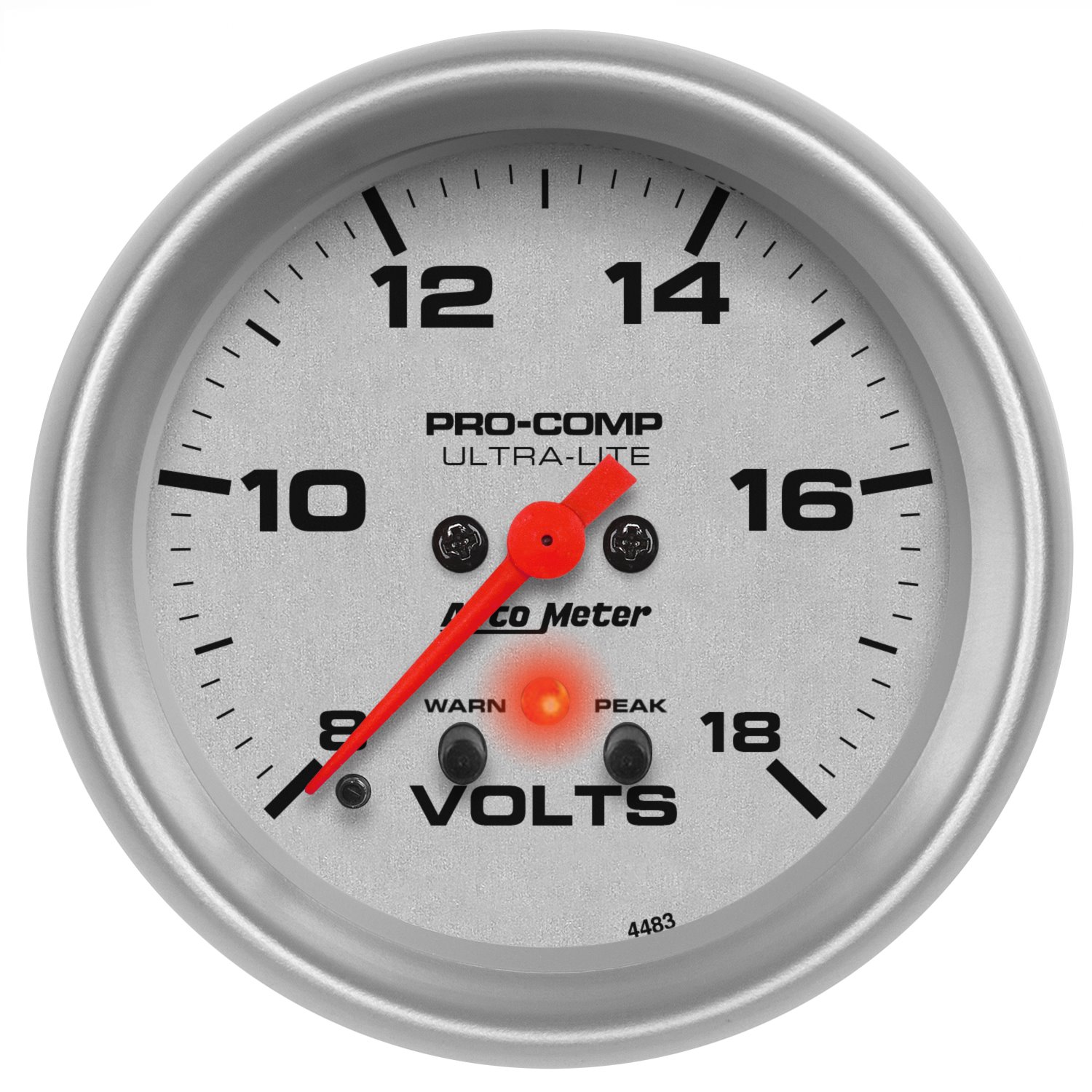 Ultra-Lite Voltmeter 2-5/8" electrical