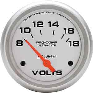 Ultra-Lite Voltmeter 2-5/8" electrical