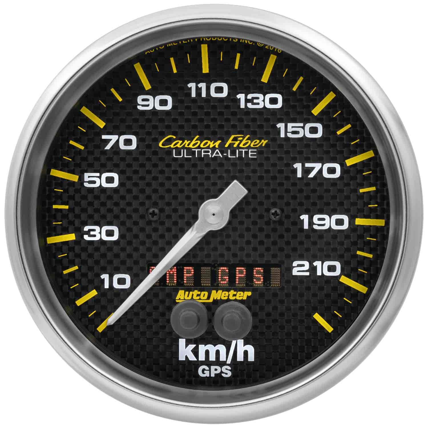 Carbon Fiber GPS Speedometer 5"
