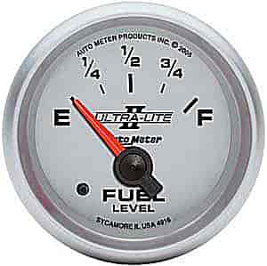 Ultra-Lite II Fuel Level Gauge 2-1/16