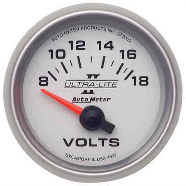 Ultra-Lite II Voltmeter 2-1/16" short sweep electrical