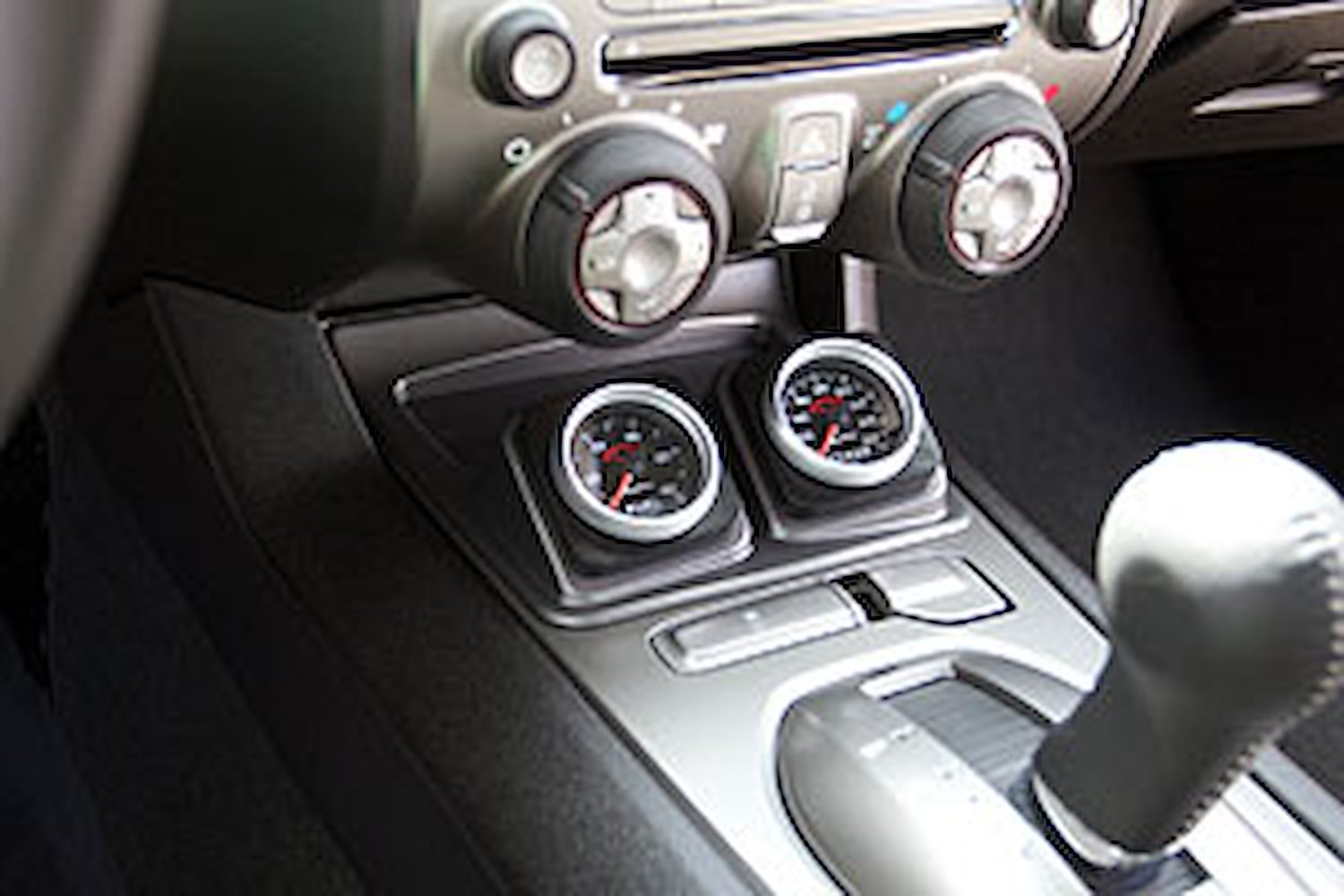 Dual Gauge Console Pod 2010-13 Chevy Camaro