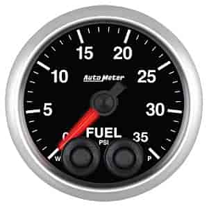 Elite Series Fuel Pressure Gauge 0-35 PSI