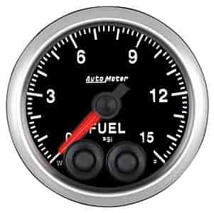 Elite Series Fuel Pressure Gauge 0-15 PSI