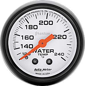 Phantom Water Temperature Gauge 2-1/16" mechanical